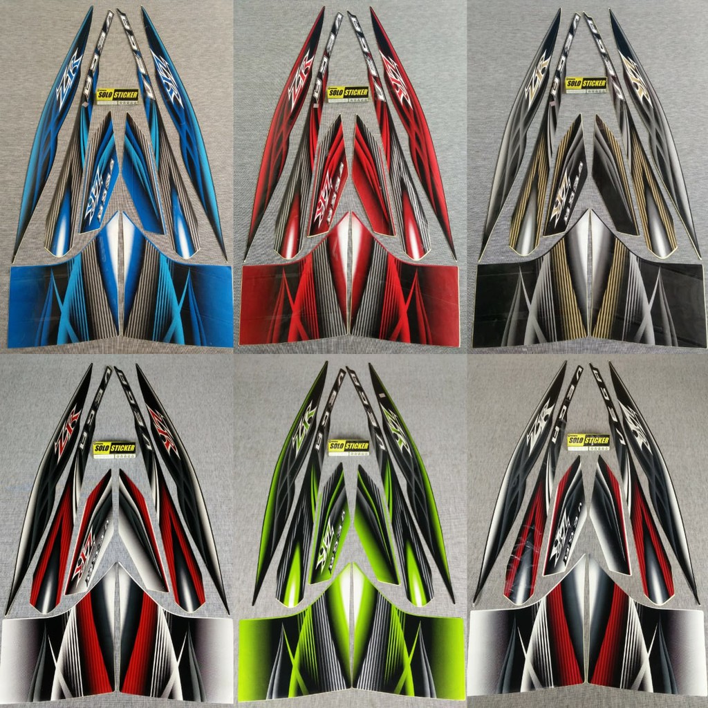(BISA COD) Striping Sticker Lis Motor Yamaha Vega ZR 2012-2013