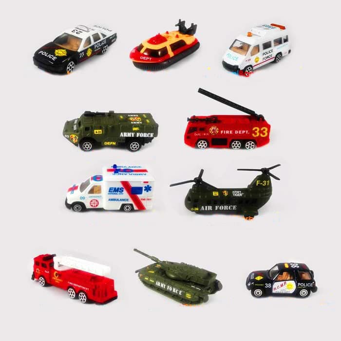 Diecast Kapal Perang - Diecast Mobil Perang - Miniatur Tank Street Machine- Mainan Kado Diecast