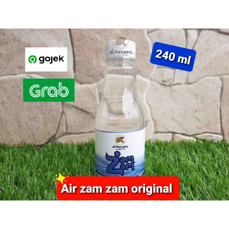 

Air Zam Zam original zamzam ASLI SAUDI 240 ml