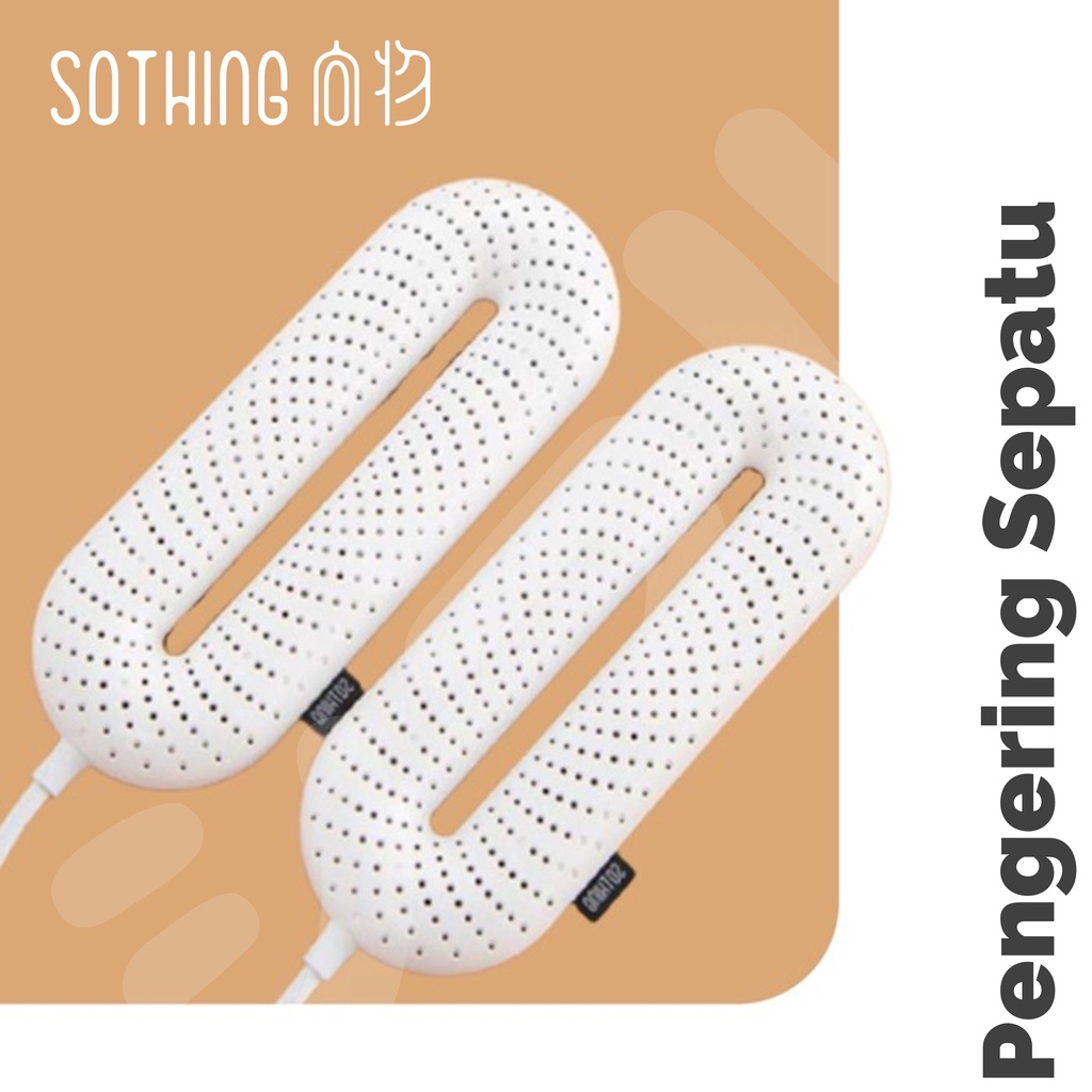 Pengering Sepatu Sothing Zero Shoes Dryer Dehumidifier Putih