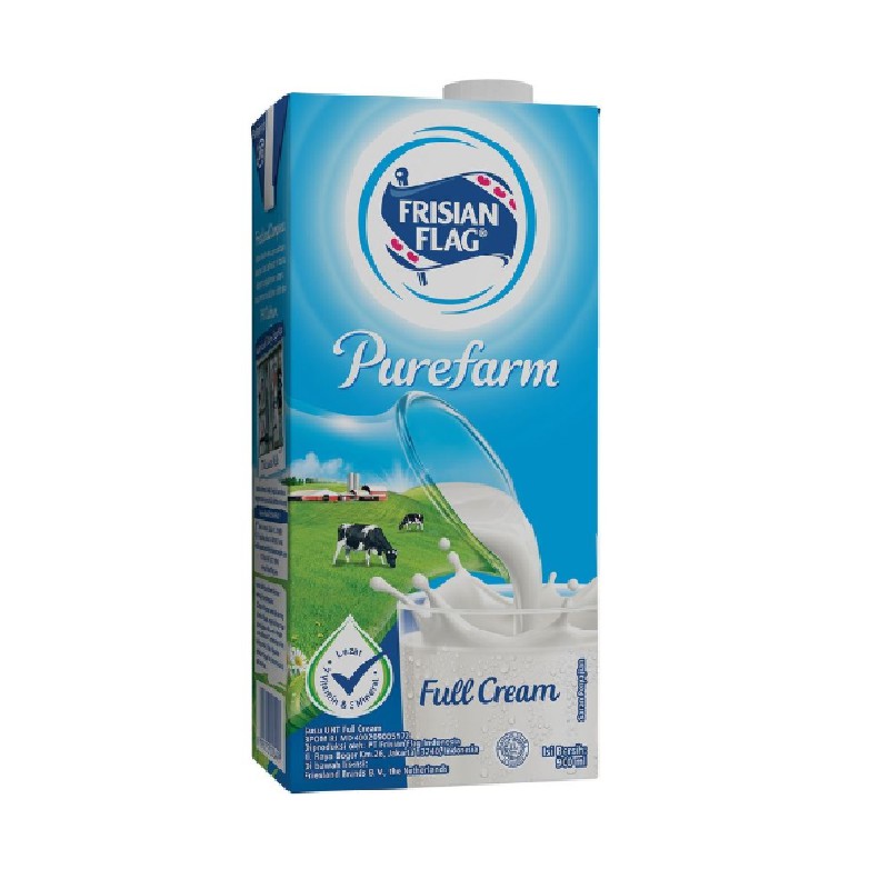 

Frisian Flag Full Cream Susu Cair UHT Kemasan 900ml