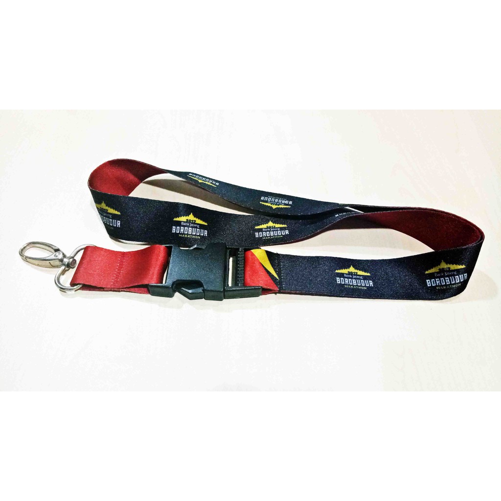 

TALI LANYARD ID CARD FULL COLOUR 15MM / 20MM / 25MM WITH BUCKLE + AKSESORIS
