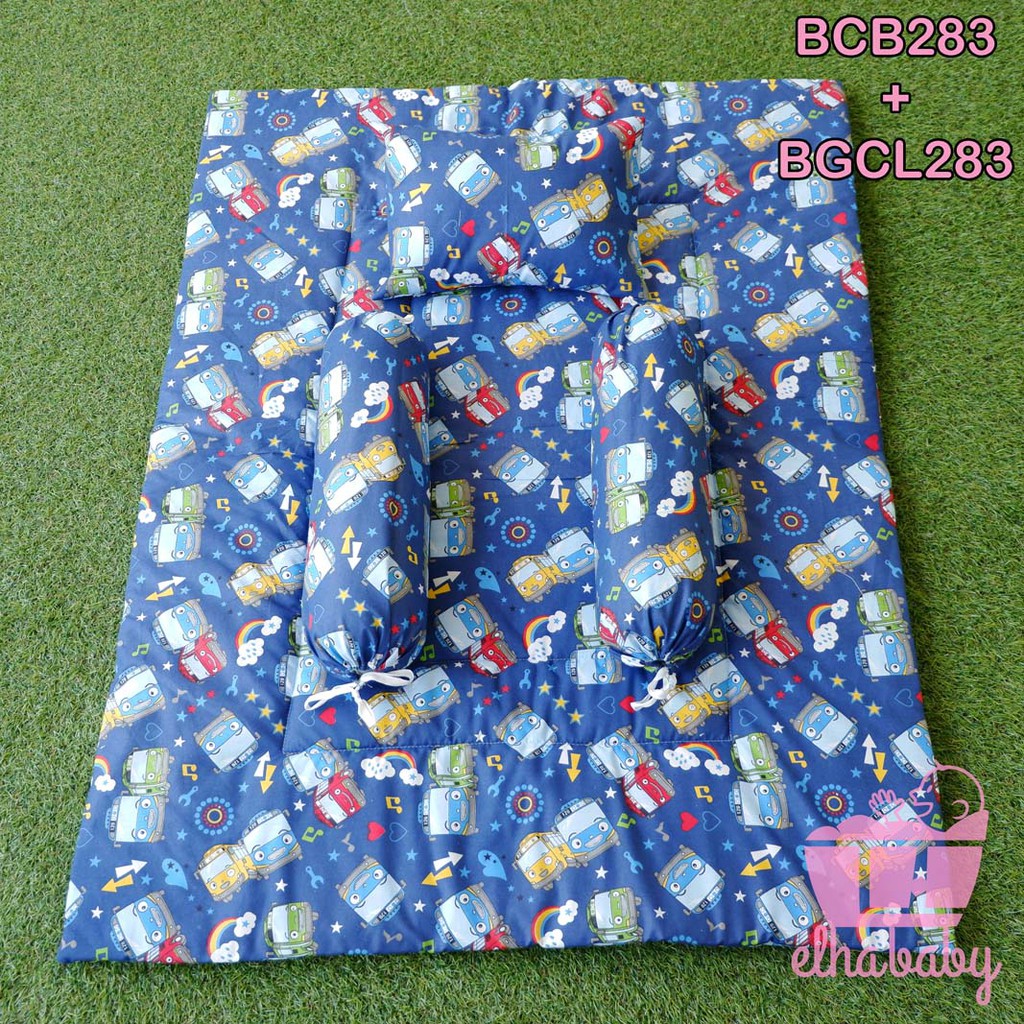 Elhababy bed cover bedcover bayi set motif murah selimut premium matras kasur  bayi karakter