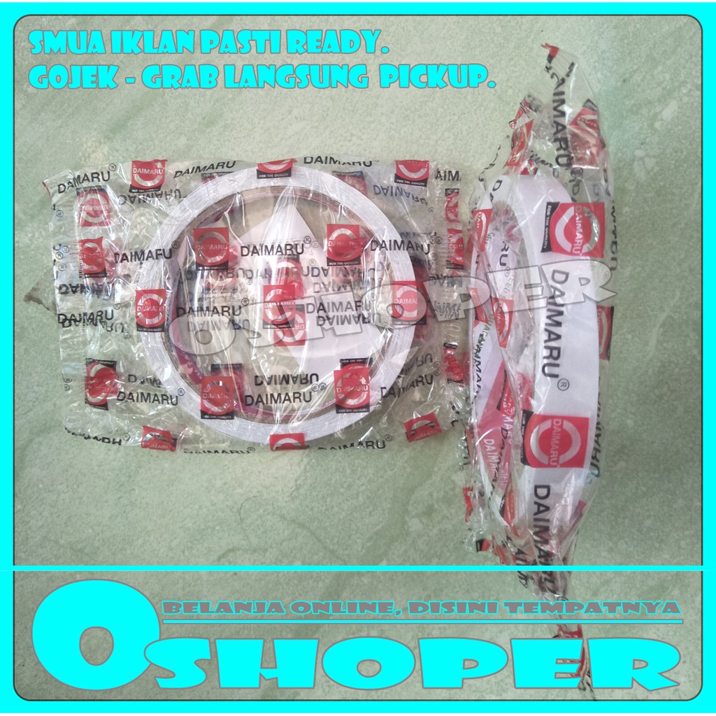 lakban tape daimaru. double tape daimaru. doubletape daimaru. double tape 12mm daimaru