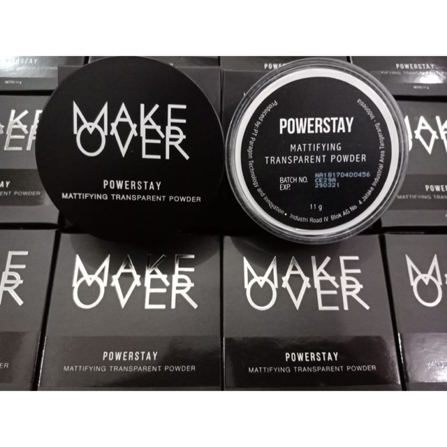 MAKE OVER POWERSTAY MATTIFYING TRANSPARENT POWDER 11 Gr @MJ