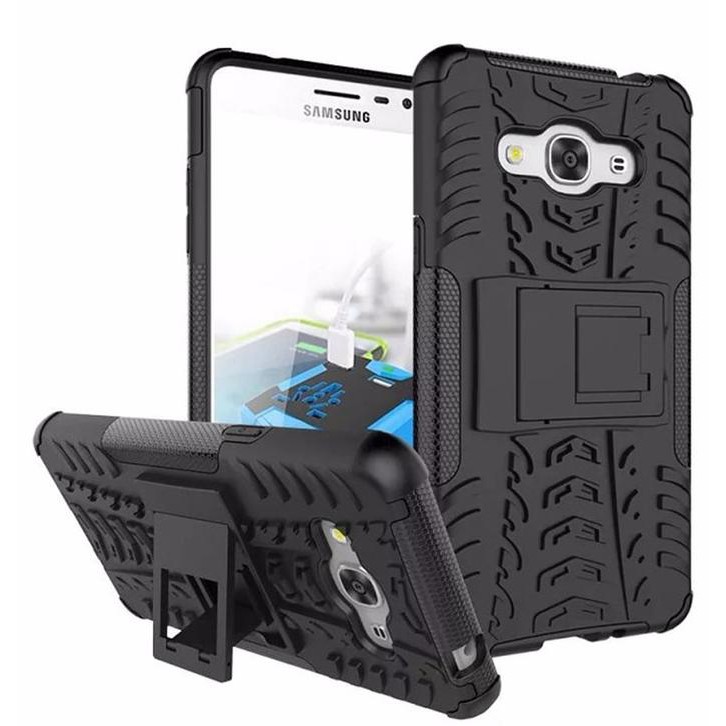 NEW SAMSUNG J3 PRO 2016 J3110 HARD SOFT CASE CASING COVER HP RUGGED ARMOR MIJOSHOP
