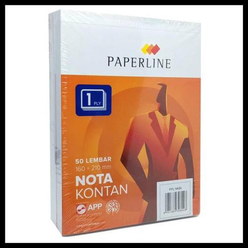 Nota Kecil 1 Ply / K1 Paperline / Nota Kontan K1 PPL