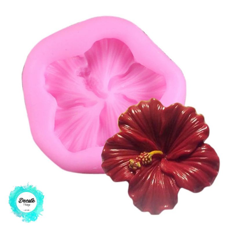 Cetakan silikon bentuk Bunga /Cetakan Bunga Sepatu /Rose silicon mold