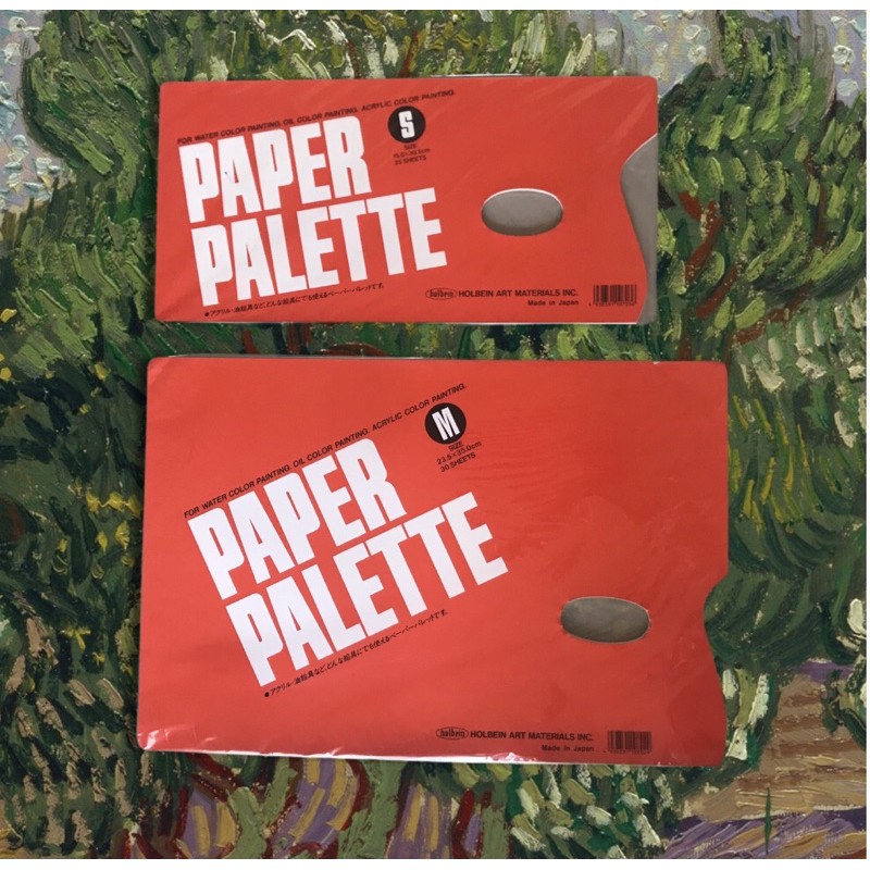 

Tear off paper palette kertas gambar kertas lukis