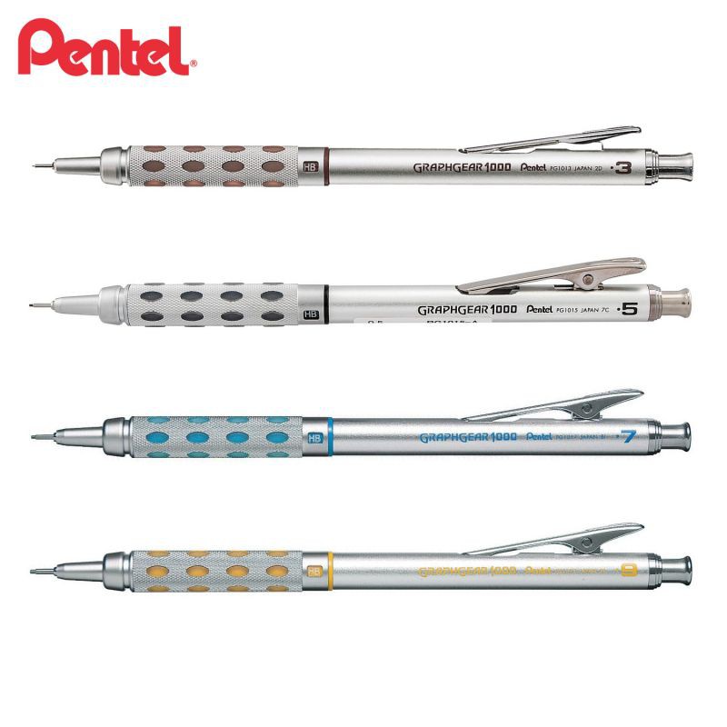 Pentel Graph Gear 1000 Mechanical Drafting Pencil (0.3 / 0.5 / 0.7 / 0.9)