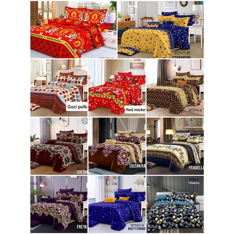 SPREI SINGLE 120x200 dan 90x200 (SPREI SAJA)