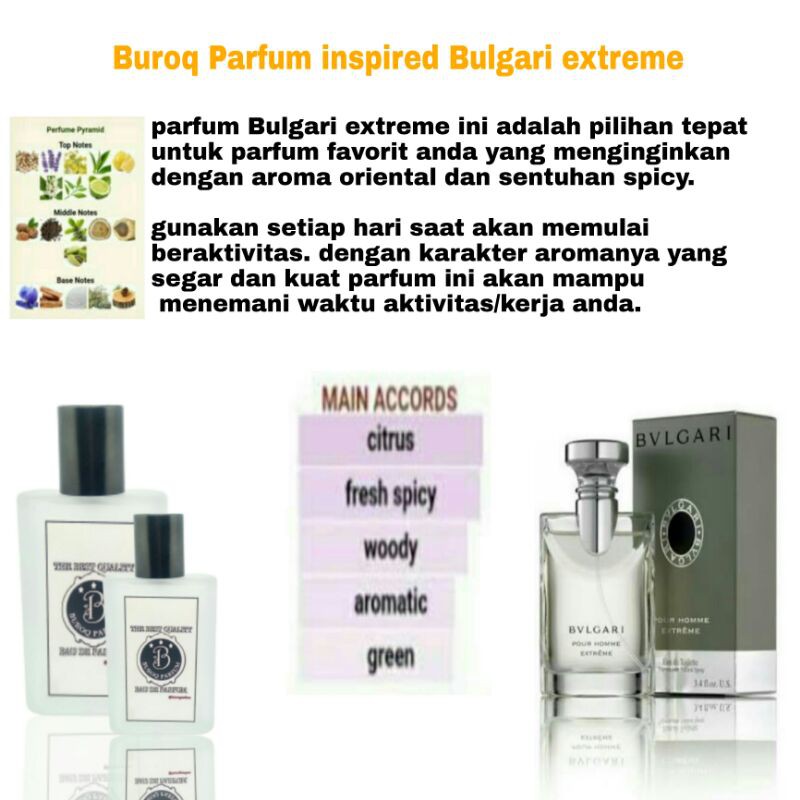 PARFUM BULGARI EXTREME PRIA WANGI TAHAN LAMA OUTDOOR BEST SELLER WANGI TAHAN LAMA -INSPIRED