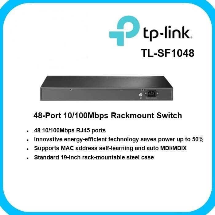 TP-Link 48-PORT 10/100/1000mbps GIGABIT SWITCH TL-SG1048