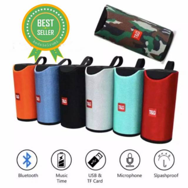 SPEAKER TG 113 BLUETOOTH PORTABLE WIRELESS AUX MEMORY USB SALON SOUND flashdisk aktif jbl kw speker