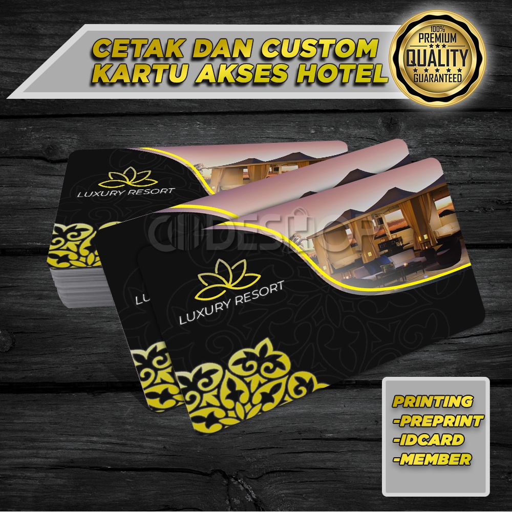 

Cetak Kartu Akses Hotel Pre Printed Custom PVC PROXIMITY