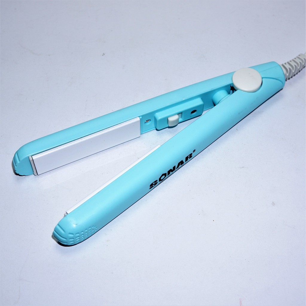 Alat Catok Catokan Rambut Mini Murah Sonar SN-228 Hair Straightener Iron For Travelling