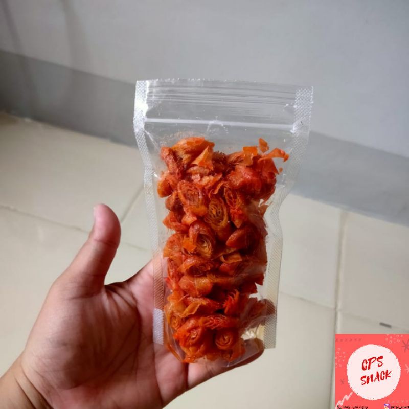 

Lumpia Kering Rasa Balado 50gr Cemilan Snack