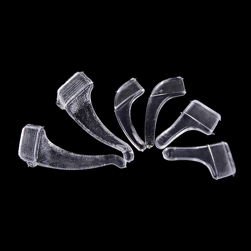 10 Pasang Kait Telinga Holder Kacamata Bahan Silikon Anti Slip
