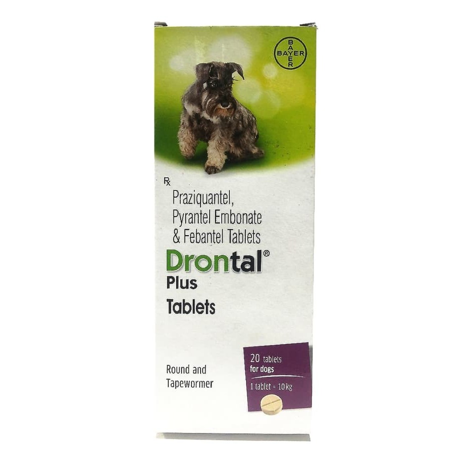 Drontal Dog (Obat Cacing Anjing) - 1 tablet