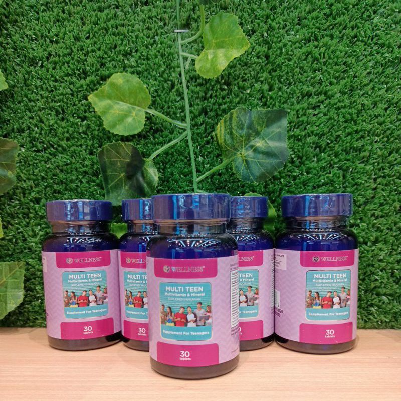 Wellnes Multi teen 30 Tablet Multivitamin Remaja Dewasa