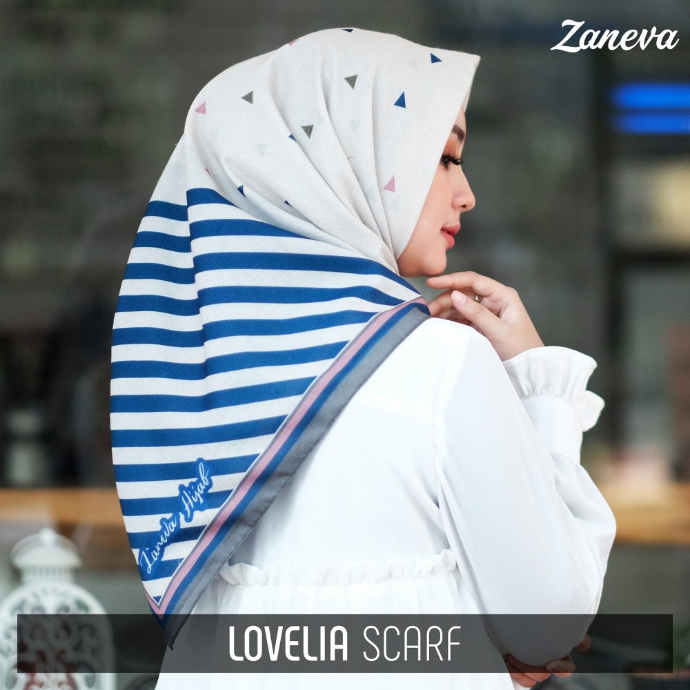 Scarf by Zaneva Hijab l FREE HIJAB POLOS