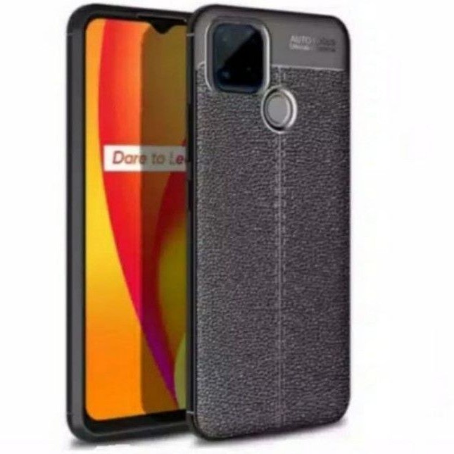 REALME C20 C11 2021 C21 C21Y C25 C25S CASE AUTOFOKUS SILIKON KARET HITAM SOFTCASE AUTOFOCUS CASING BLACK SEMI LEATHER KULIT JERUK COVER AUTO FOCUS