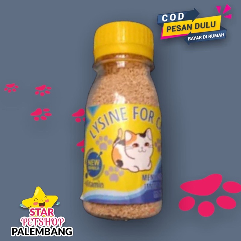 Vitamin Kucing Lysine For Cat Free Packing Bubble