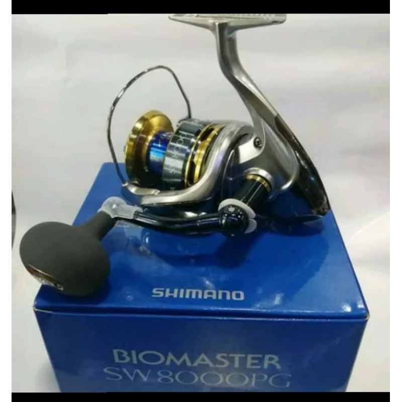 SHIMANO BIOMASTER SW8000PG Fishing Reel Original Garansi Resmi Indonesia

