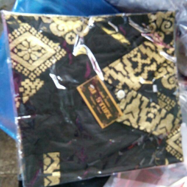 Bswart Batik Hrb026 Kenongo Hem Pendek Padi Pekalongan M L Xl Batik Pria Murah Modern Grosir