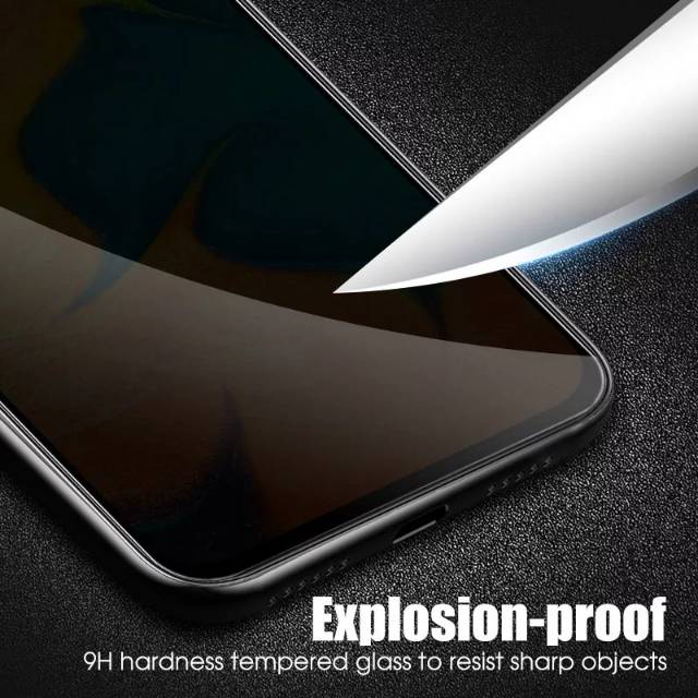 OPPO F11 PRO Tempered Glass Anti Spy Full Screen-TG Anti Gores Spy OPPO F11Pro  Privacy Premium