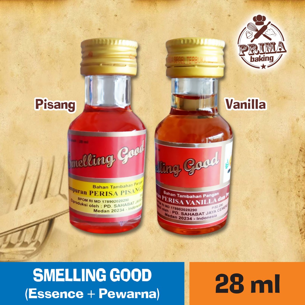 

SMELLING GOOD ESSENCE dan PEWARNA MAKANAN - VANILLA-PISANG-PANDAN-LEMON