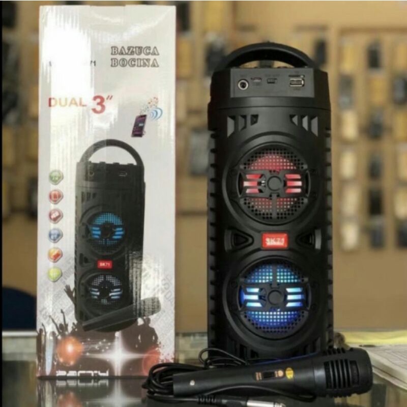 Cod Speaker Bluetooth Karaoke Portable SK-71