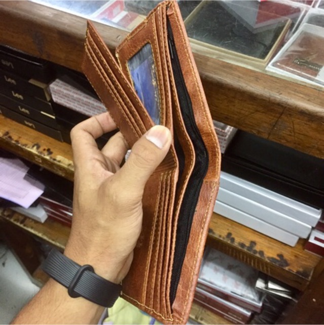 Dompet pria kulit sintetis lokal tebal kuat #dompet #dompetpria #dompetcowok #dompetbagus #lokal