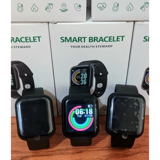 SmartWatch Sport Water Proof Bluetooth Y68 Smart Watch Bracelet Pelacak Kebugaran Gelang Pedometer H