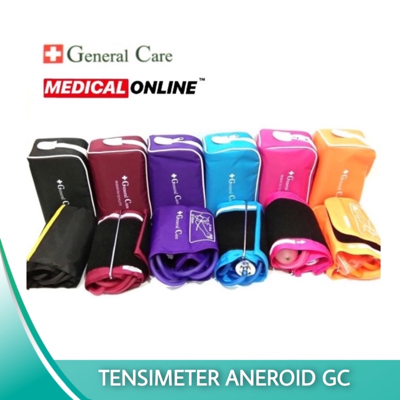 TENSIMETER ANEROID GENERAL CARE GC TENSI METER SPYGMOMANOMETER MANUAL MEDICAL ONLINE MEDICALONLINE