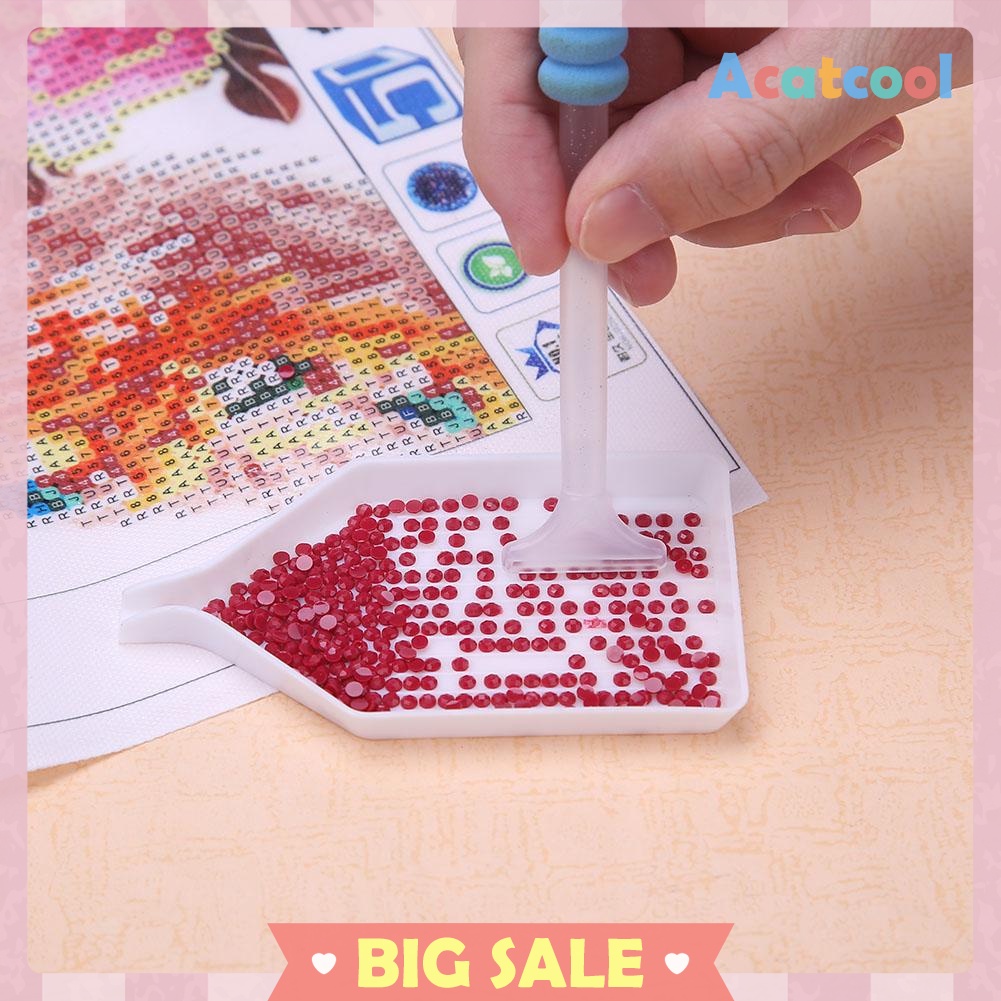 5D DIY Diamond Painting Cross Stitch Embroidery Point Drill Pen Tools Kit