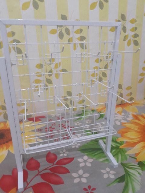 Hook Stik Ram 20 Cm Cat Putih Gantungan Ram Display Cantelan Aksesoris