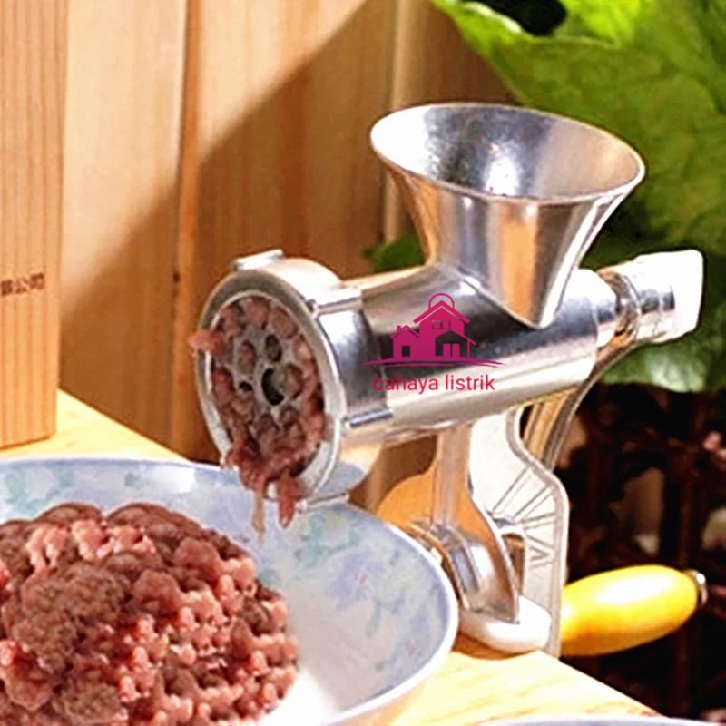 Multifungsi Penggiling Gilingan Daging Meat Mincer Manual Stainlees