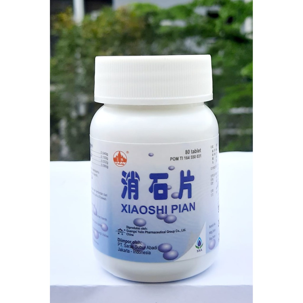 XIAO SHI PIAN obat batu ginjal herbal manjur