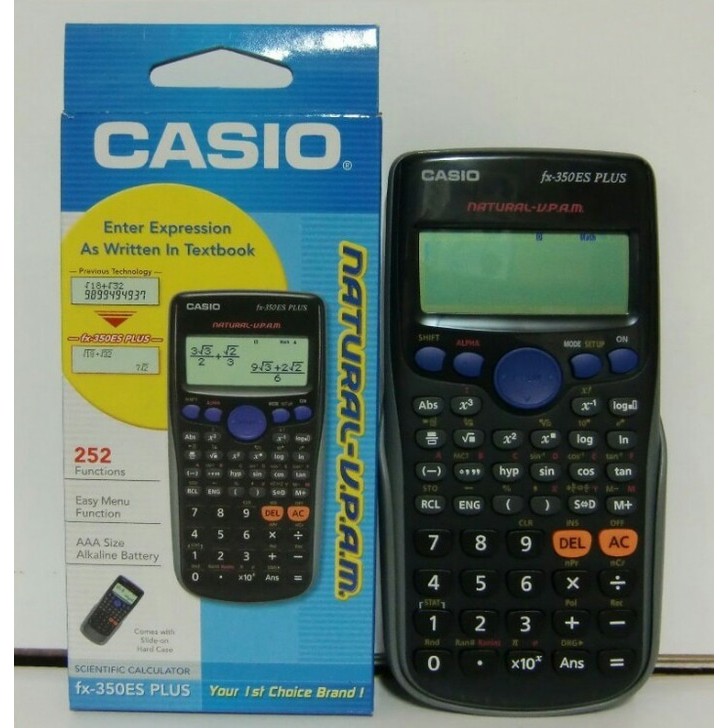 

DISKON Kalkulator scientific Casio FX 350ES Plus