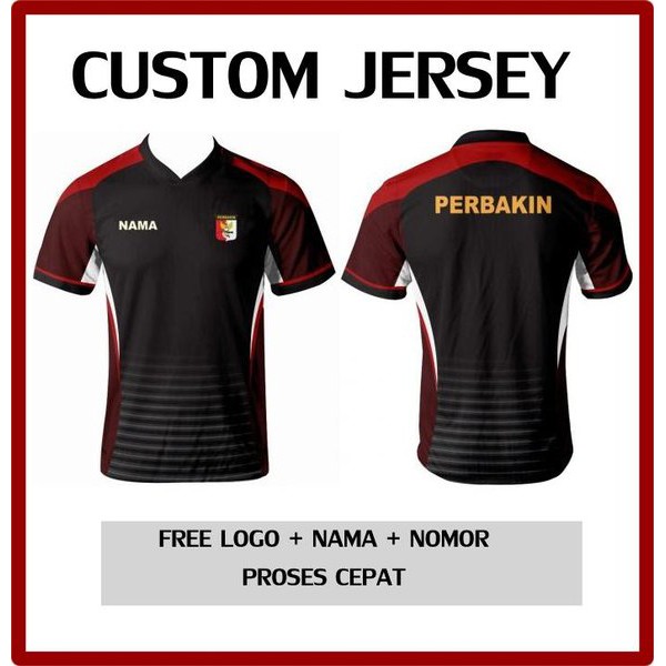 Baju Kaos Jersey Perbakin 545 Printing Custom