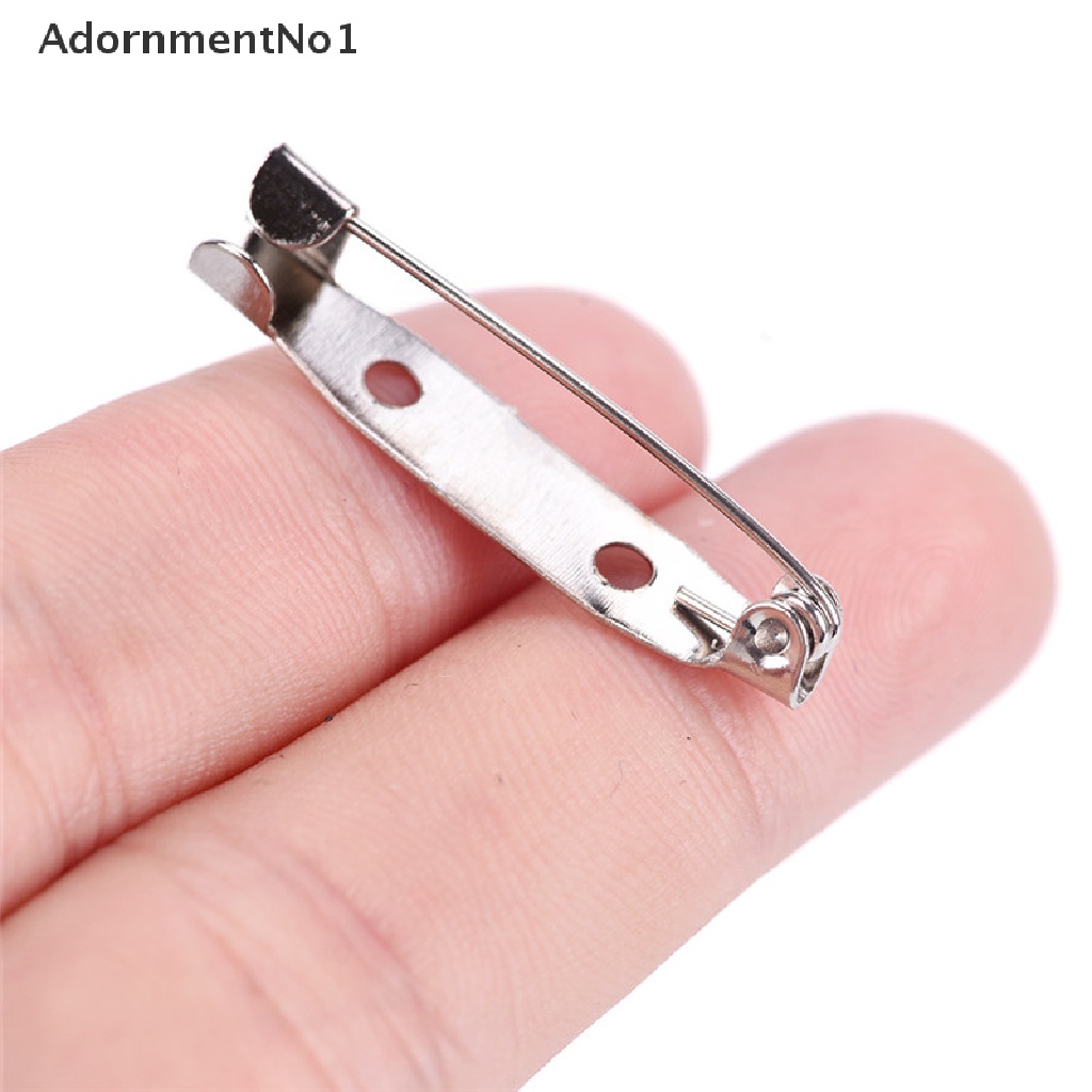 (AdornmentNo1) 10pcs Pin Bros DIY Ukuran 15-40 mm Untuk Kerajinan Tangan