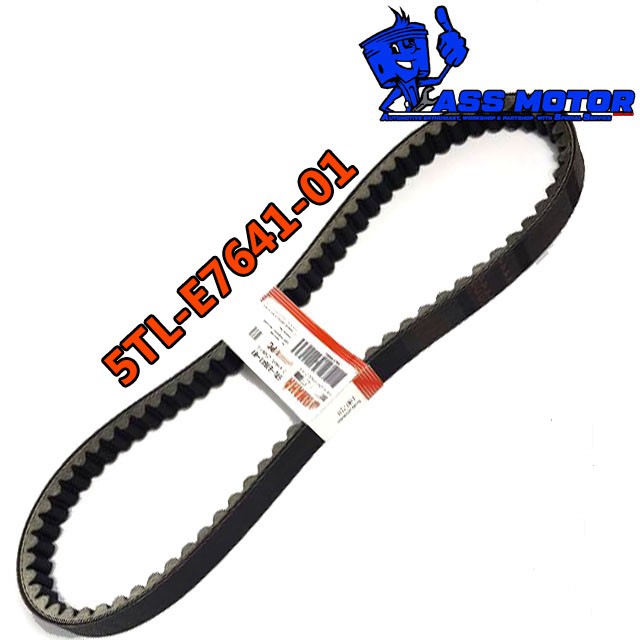 VBelt vanbelt van belt v belt v-belt ONLY Yamaha Mio Nouvo FINO  5TL-E7641-01 Yamaha Genuine Parts V