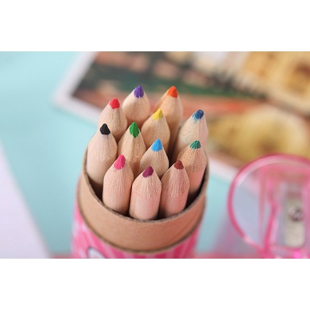 

WARNAPENSIL- PENSIL WARNA TABUNG BINATANG WISUDAWAN ISI 12 -PENSIL WARNA