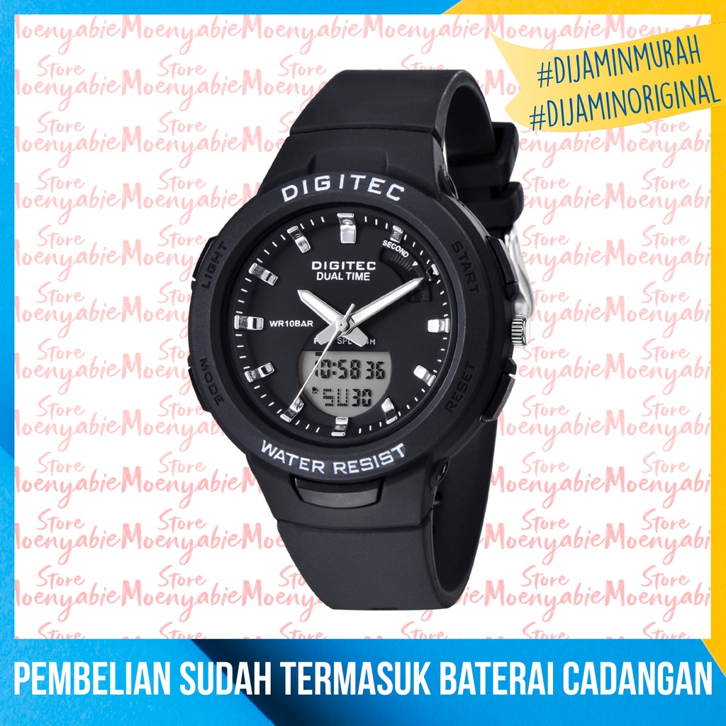 Digitec Wanita BDA 4082T / DG 3082T Original Dan Anti Air Jam Tangan Digitec Wanita-6