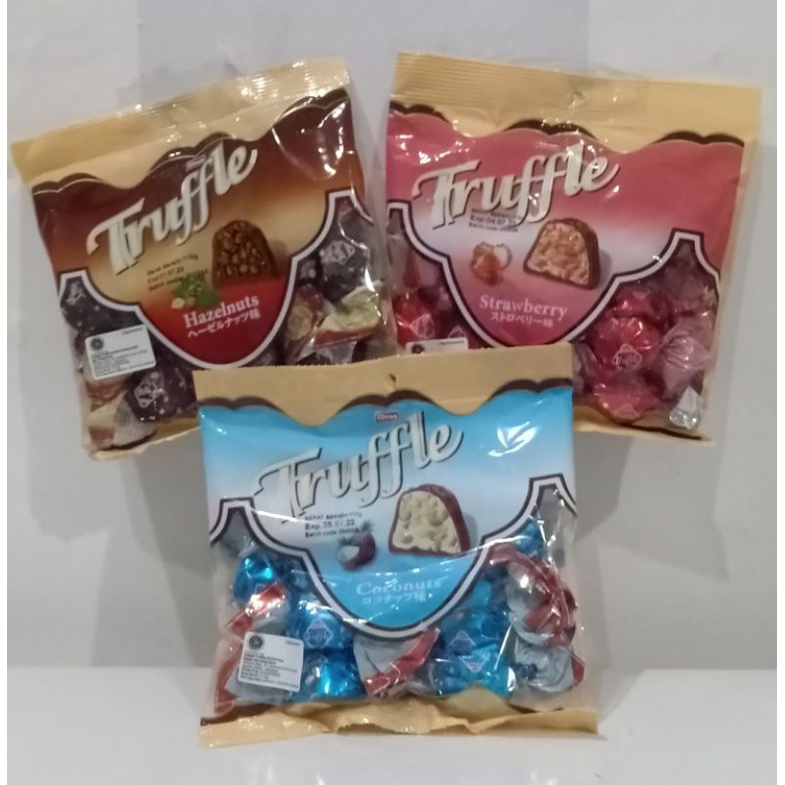 

COKELAT TURFFLE TURKEY ELVAN | HAZELNUTS / STRAWBERRY / COCONUT 115 Gram.