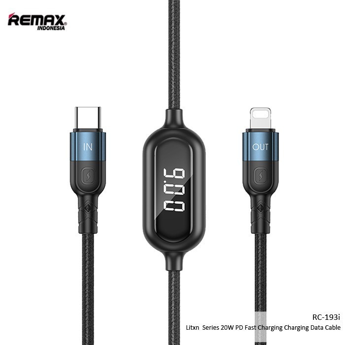 Remax 20W High Power Smart Display Data Kabel RC-193i 100% Original
