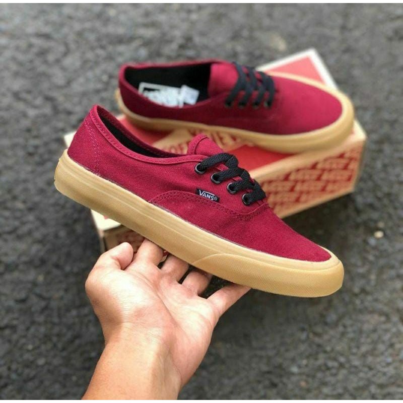 Vans Authentic Maron Gam Import Quality