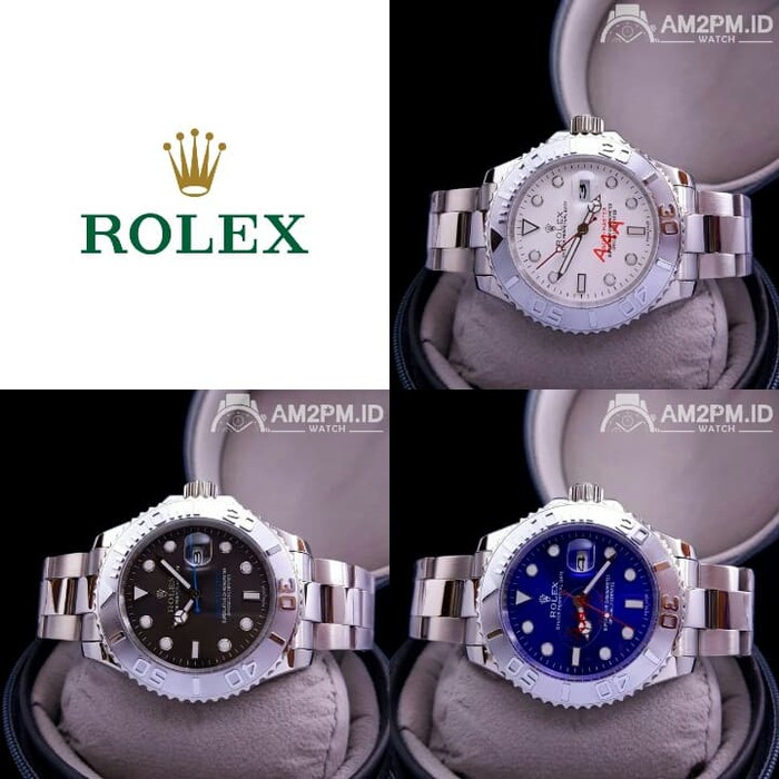 Suplier Jam Tangan Rolex Yacht Master Silver