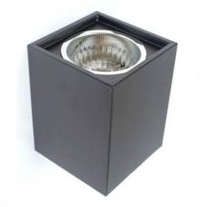 KAP LAMPU DOWNLIGHT OUTBOW 4INCH KOTAK PUTIH/HITAM